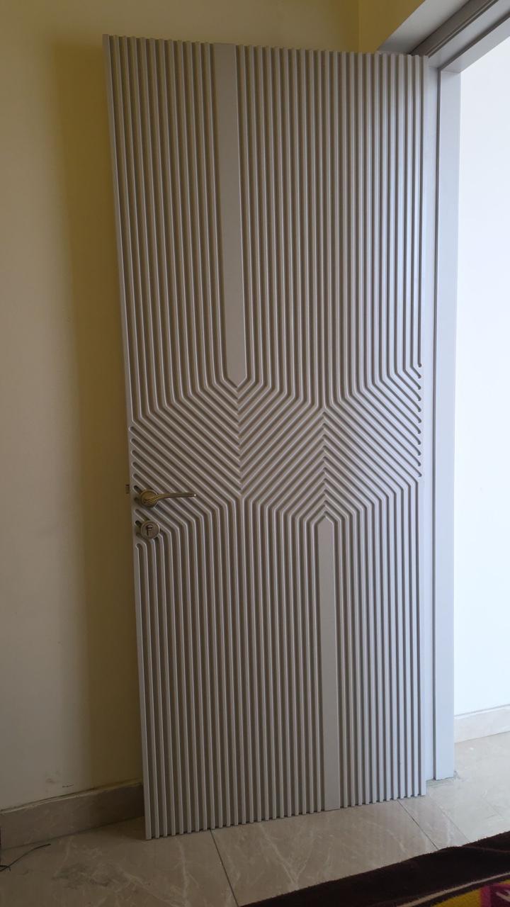 White Modern Door