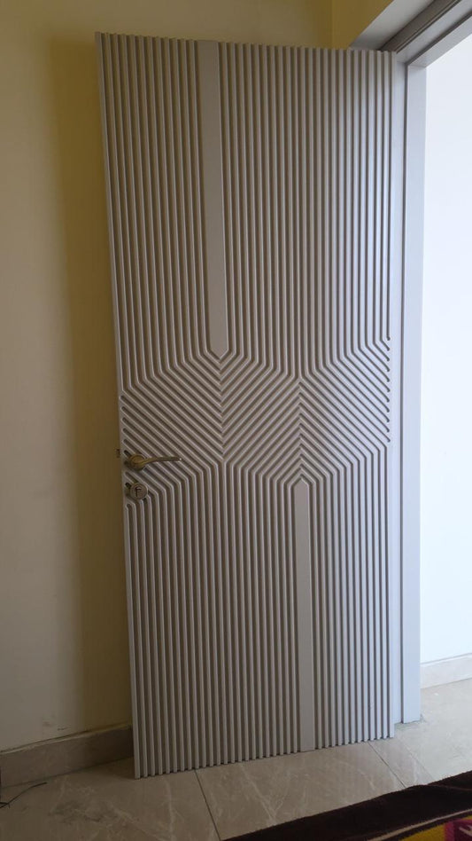 White Modern Door