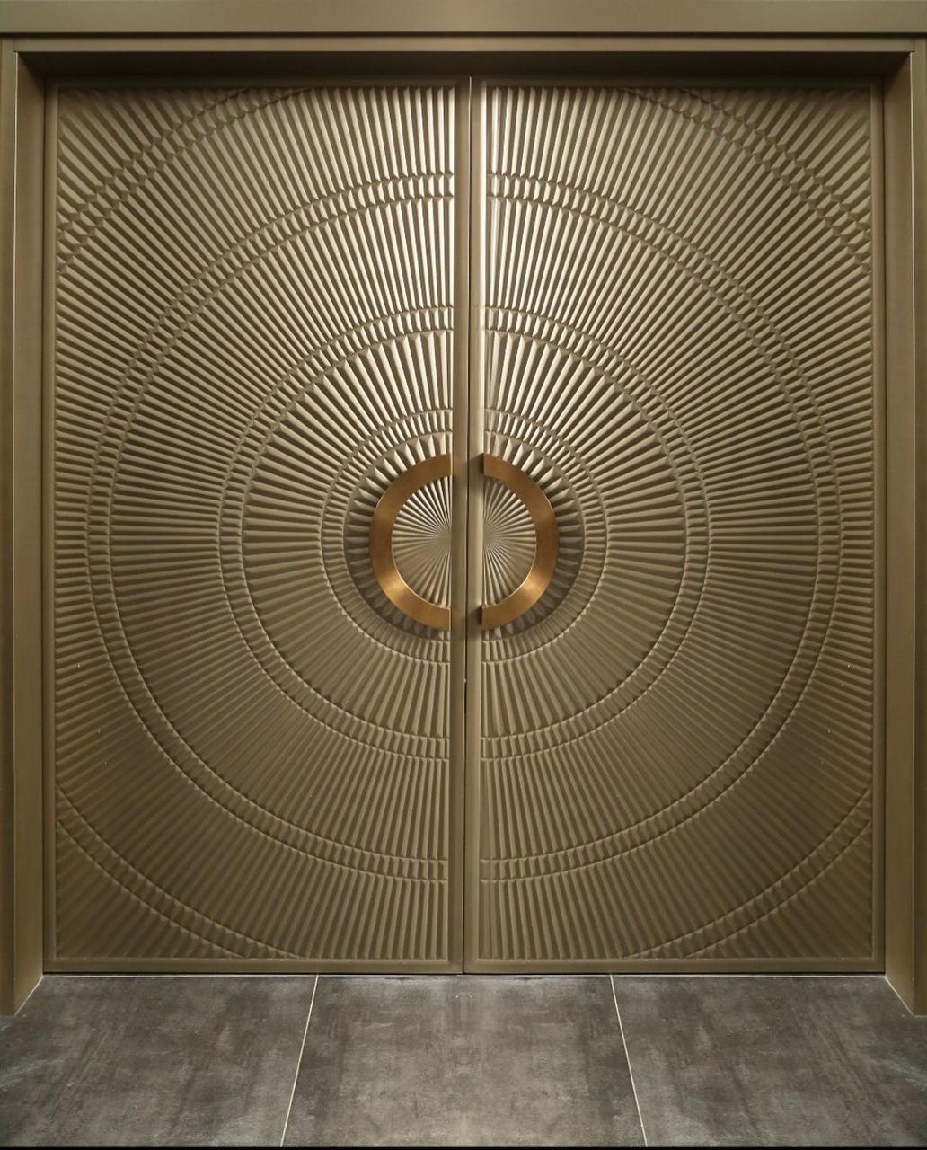 Doors with Specific Radial Aesthetic Provided by Specialty Architectural Brands