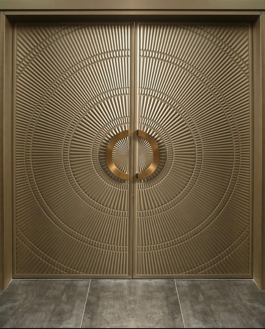 Doors with Specific Radial Aesthetic Provided by Specialty Architectural Brands